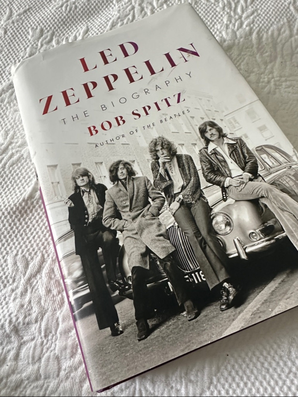 Difinitive Led Zeppelin biography. Purchased new by me.. read part